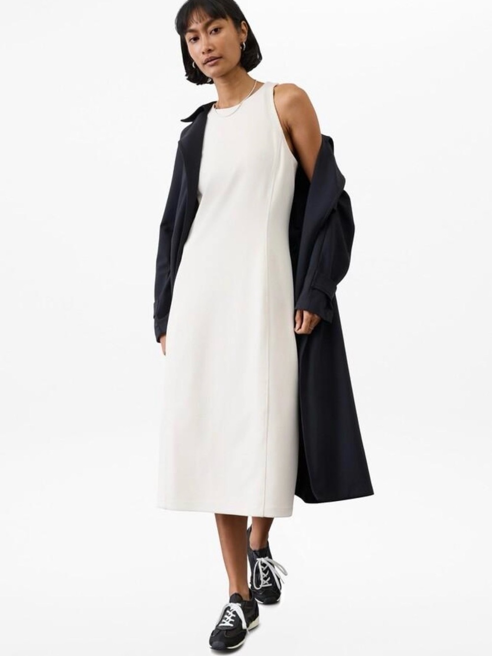 Athleta Signature Rib Maxi Dress - M NWT